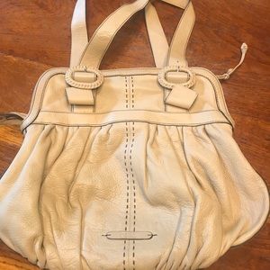 Cole Hana ivory purse